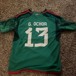 Guillermo Ochoa México soccer jersey 21’